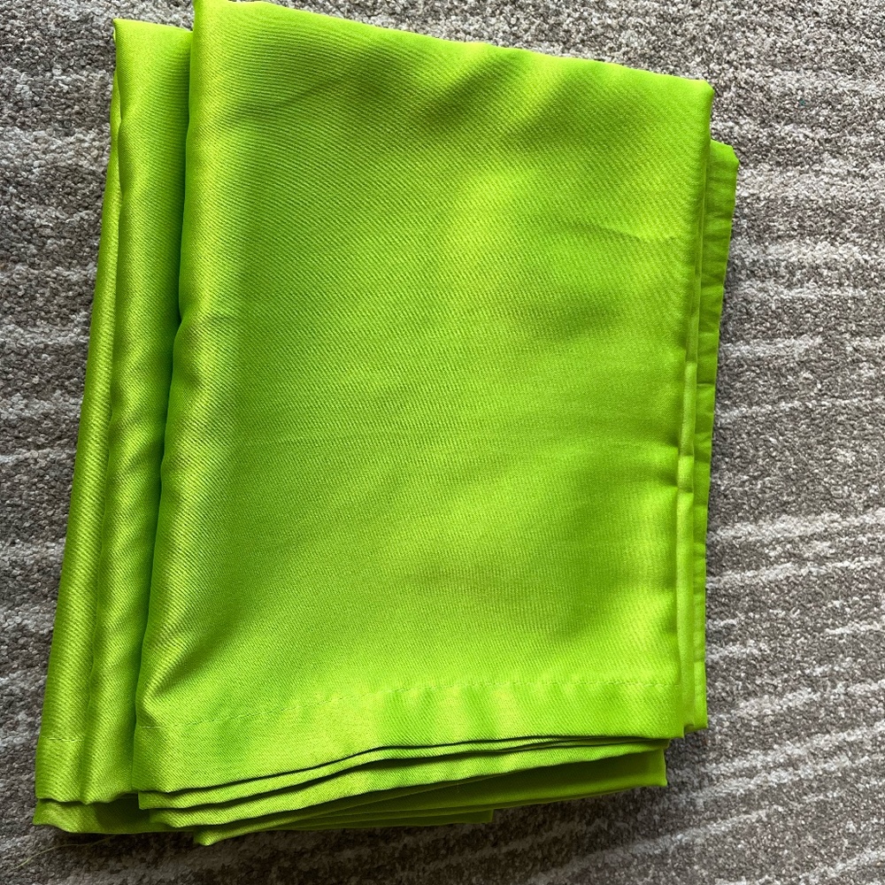 Lime Green Panel Curtains
